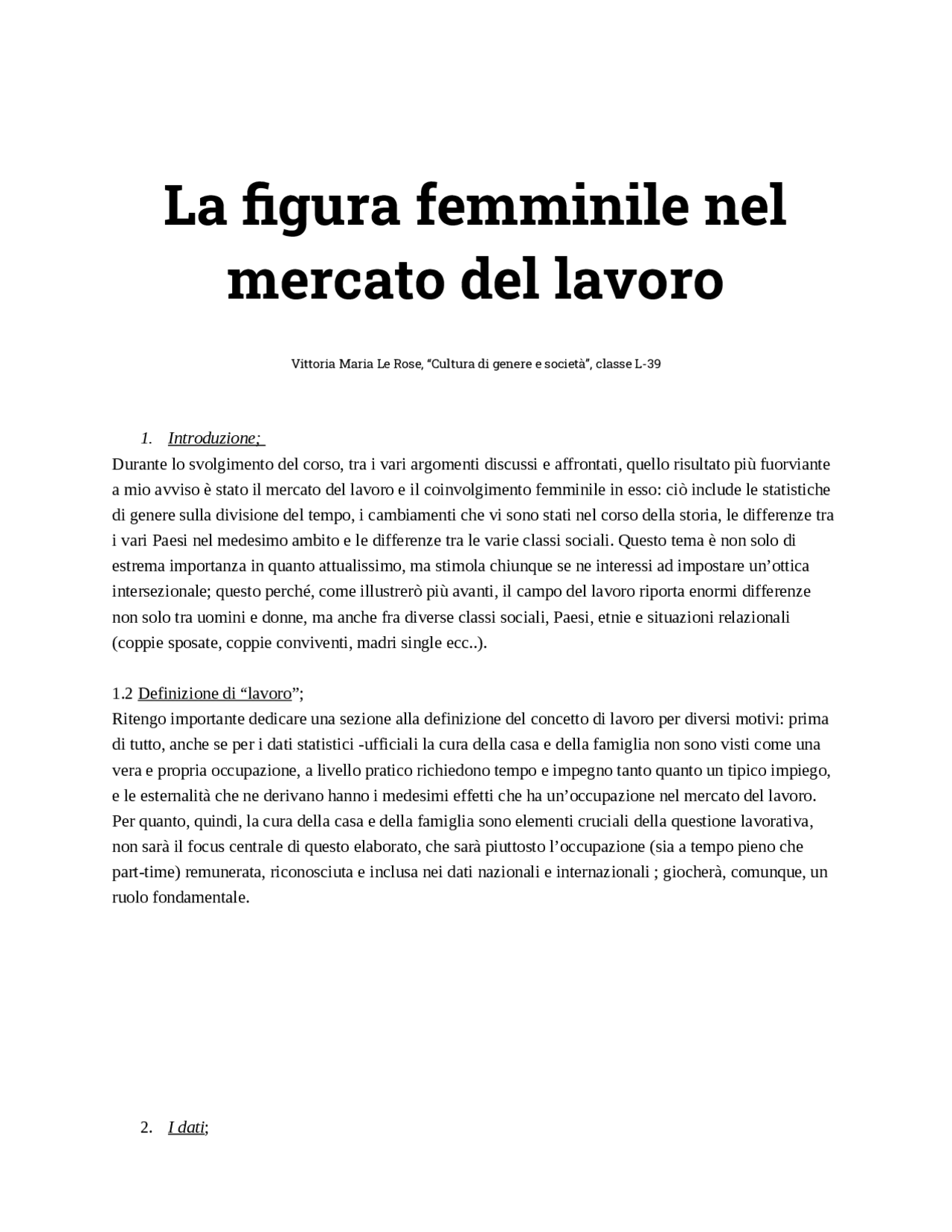 La Rivoluzione Incompiuta Di Esping Andersen Sintesi Del Corso Di 