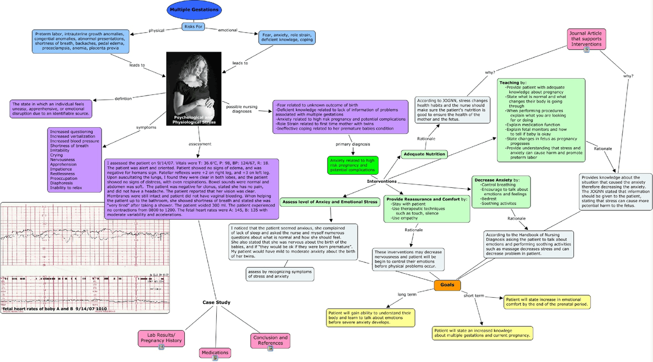 Labor and Delivery Concept Maps | Schemes and Mind Maps Nursing - Docsity