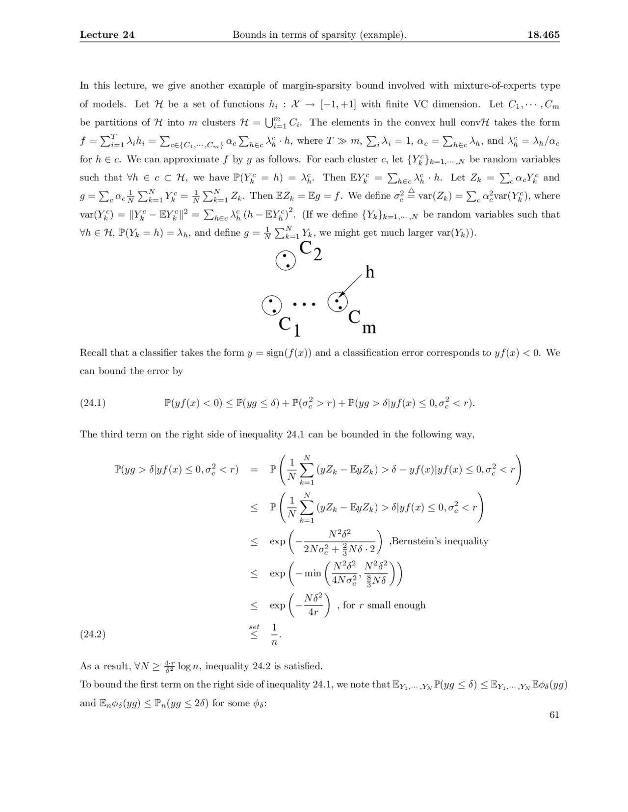 Bounds in Terms of Sparsity Example Notes | Lecture notes Mathematical ...