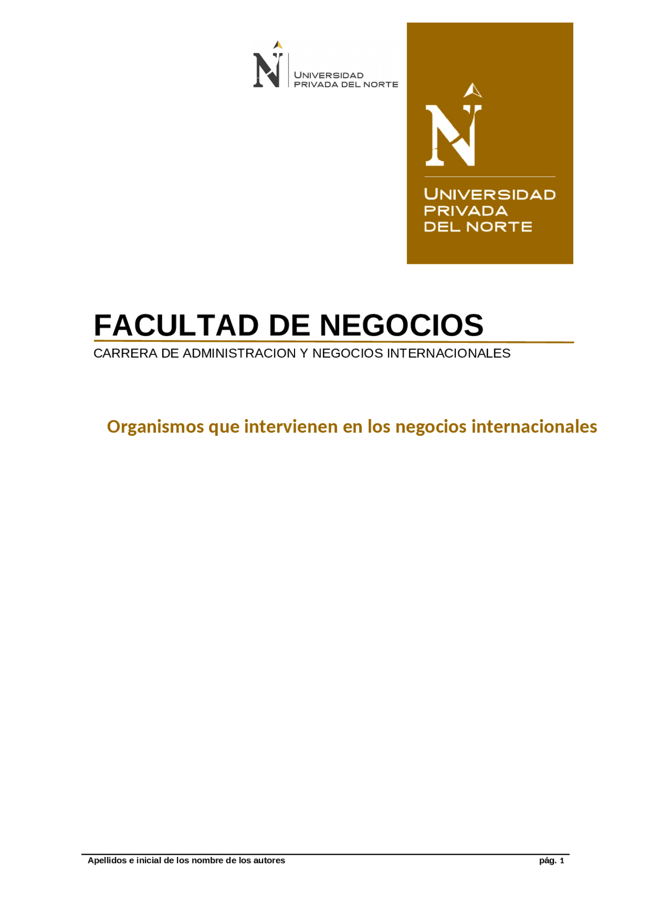 TAREA SEMANA 2 DE NEGOCIOS INTERNACIONALES UPN | Ejercicios de Negocios ...