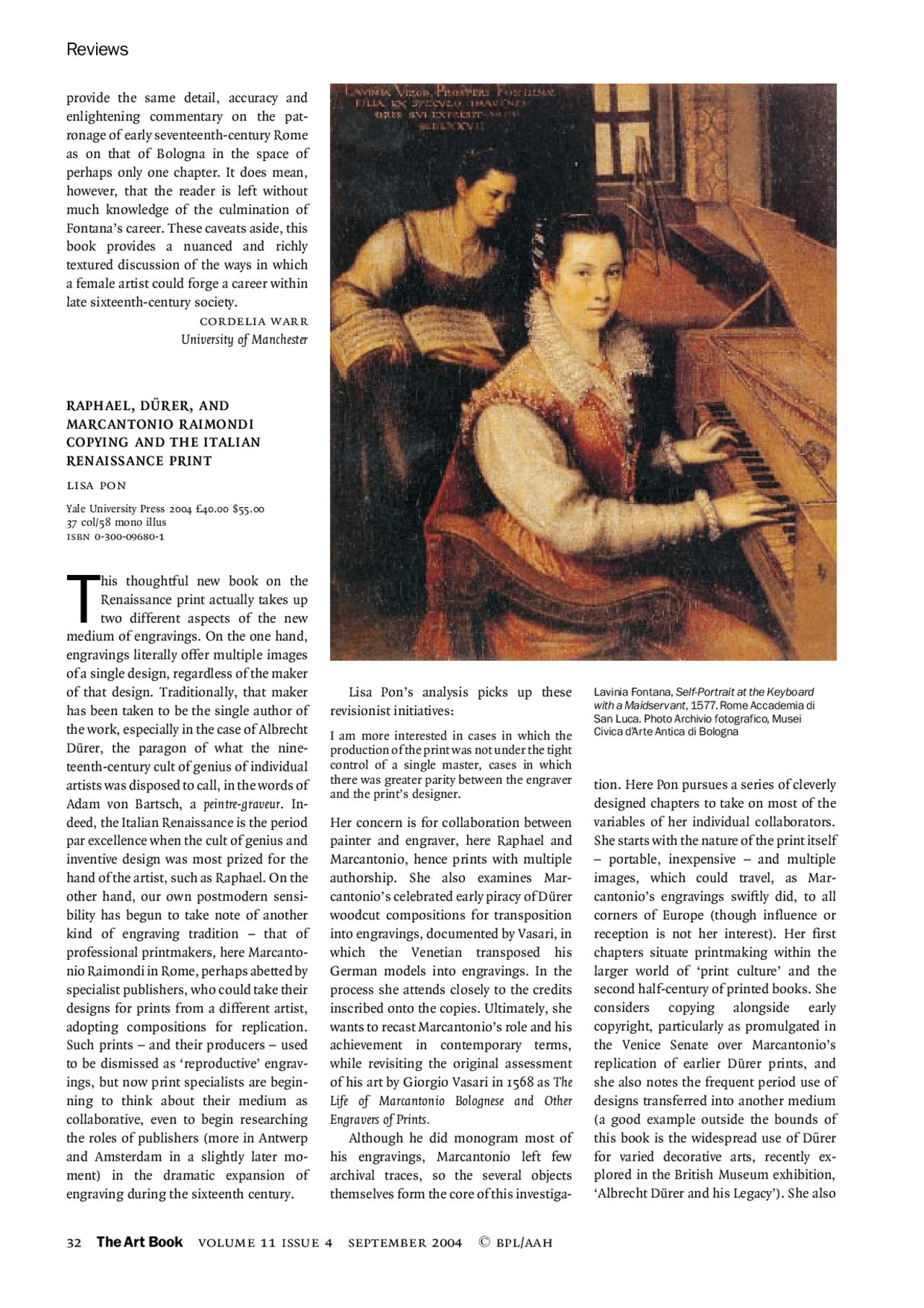Lisa pon/RAPHAEL, DUÈRER, AND MARCANTONIO RAIMONDI COPYING AND THE ...