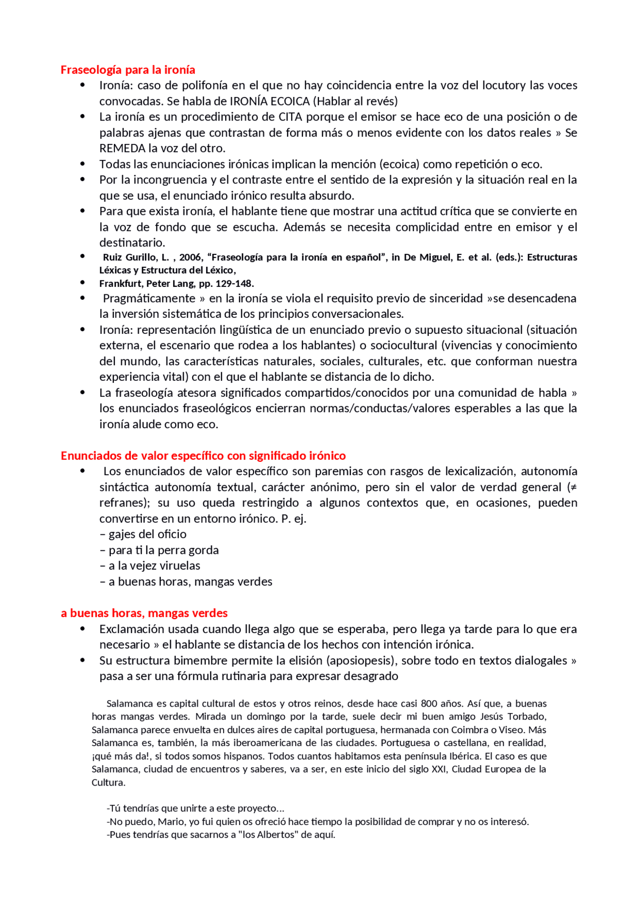 Para Ti La Perra Gorda Significado Sintesi de "Fraseología para la ironía" - Docsity