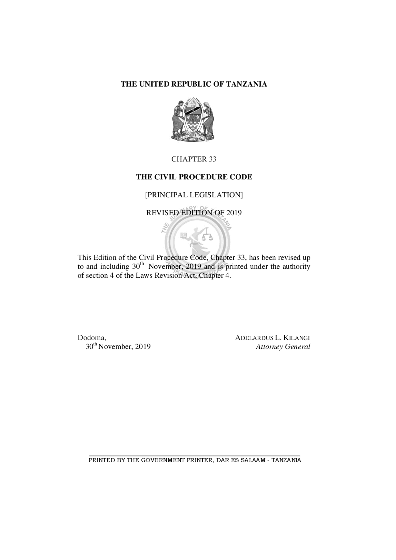 Civil Procedure Code Docsity