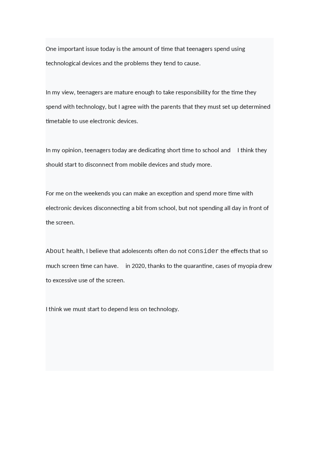 Writing Of An Exercise Docsity Writing Of An Exercise Docsity