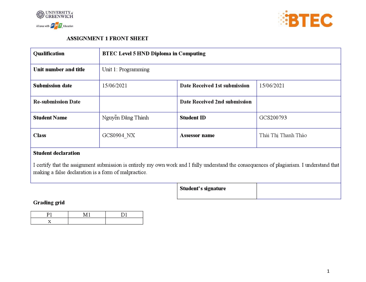 Assignment 1 C programming - Docsity