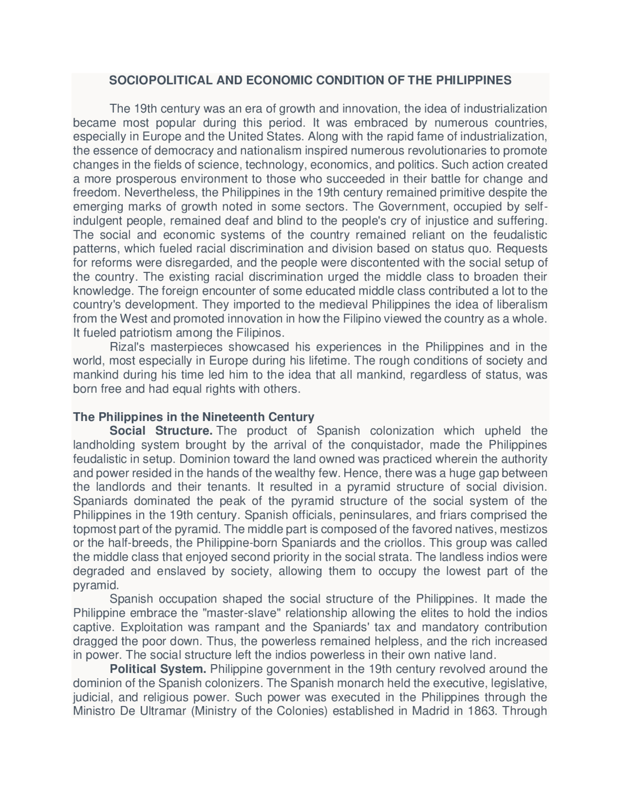 Docsity History Of The Philippines 1 Philippines Docsity Docsity History Of The Philippines 1 Philippines Docsity
