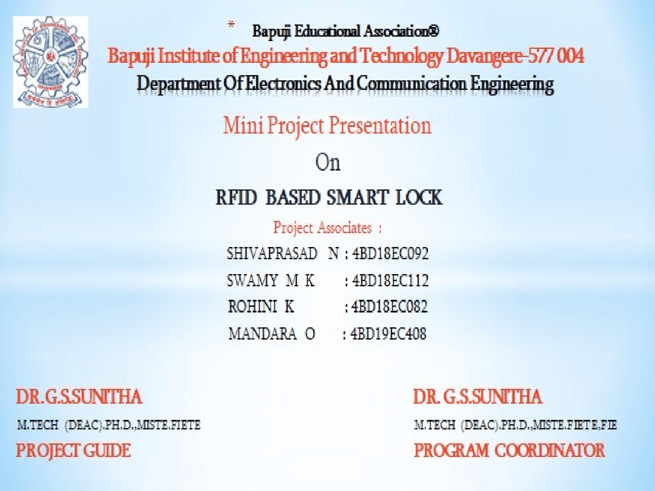 Rfid Lock Template.pdf RFID based smart lock - Docsity
