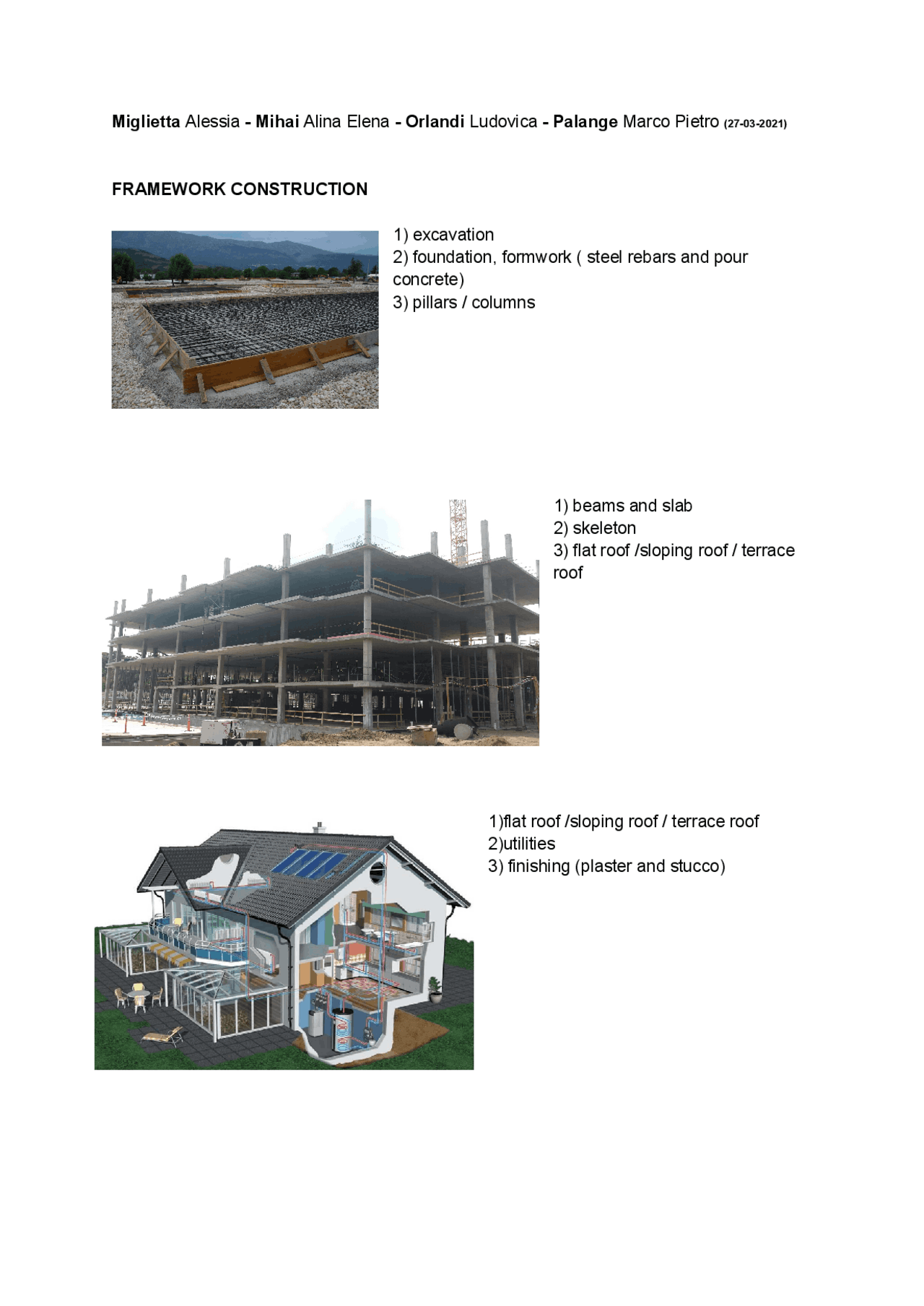Types of building construction - Docsity