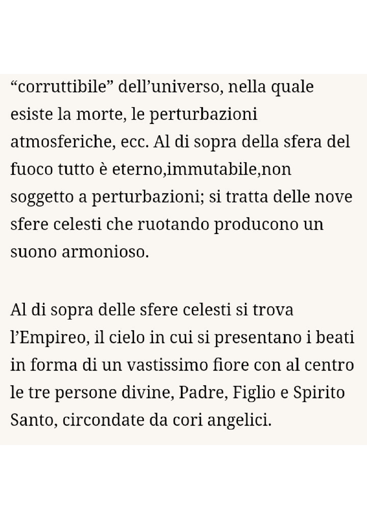 Sintesi divina commedia - Docsity