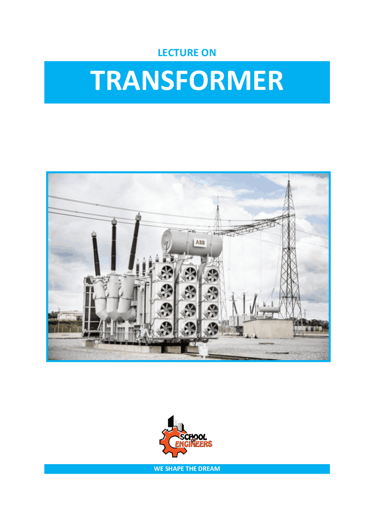 Transformer math solution - Docsity