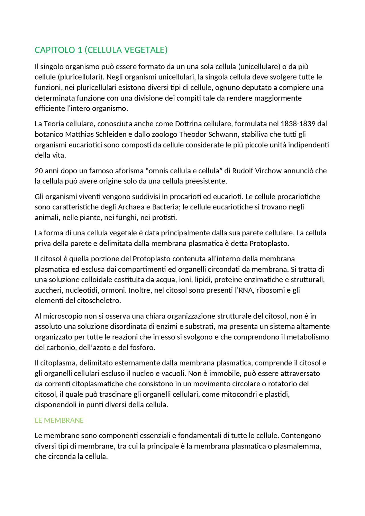 botanica generale e diversità vegetale