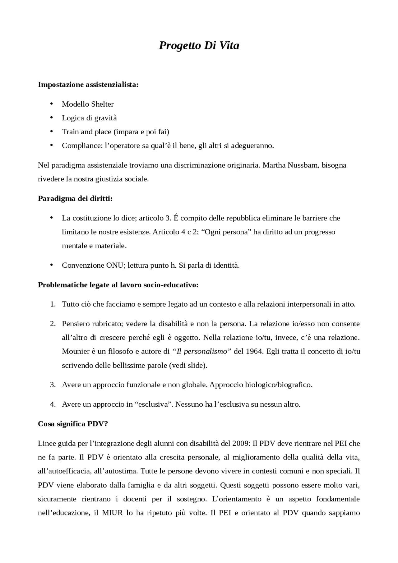 Modello biopsicosociale (ICF) E Nuovo PEI TFA SOSTEGNO DOMANDE RIPASSO ESAME Appunti di Modello biopsicosociale (ICF) E Nuovo PEI TFA SOSTEGNO DOMANDE RIPASSO ESAME Appunti di