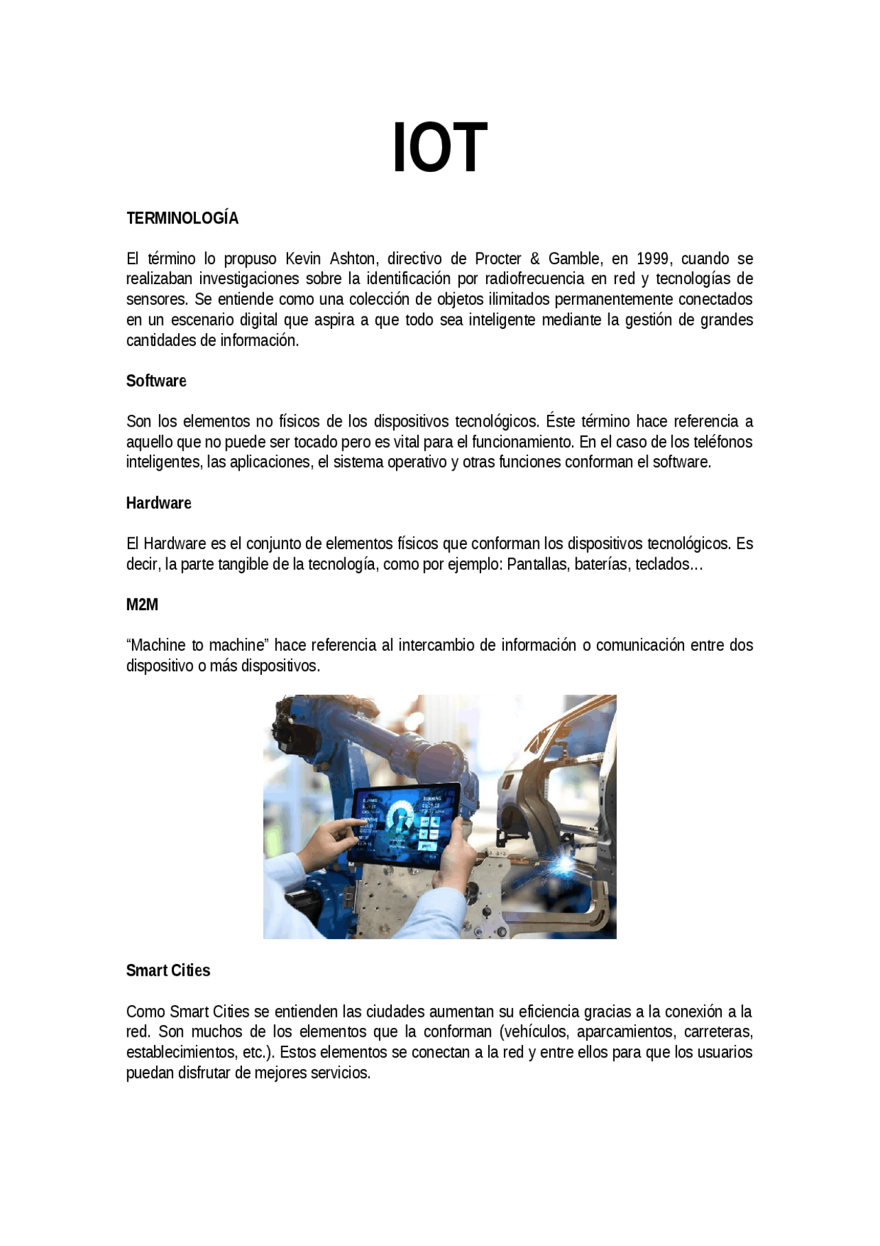 Introducción a la Internet de las Cosas (IoT): Términos Clave y ...