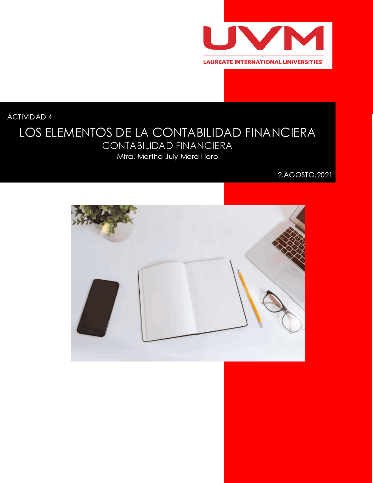 LOS ELEMENTOS DE LA CONTABILIDAD FINANCIERA | Ejercicios de ...
