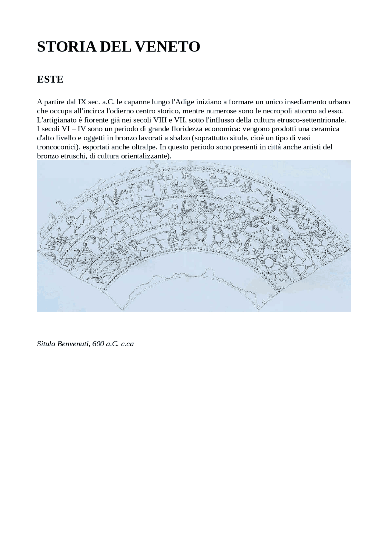 Storia della regione Docsity