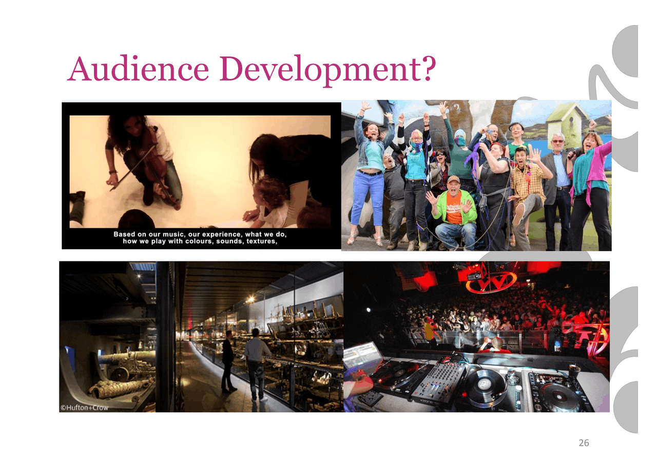 Cosa si intende per Audience Development e Design Thinking - Docsity