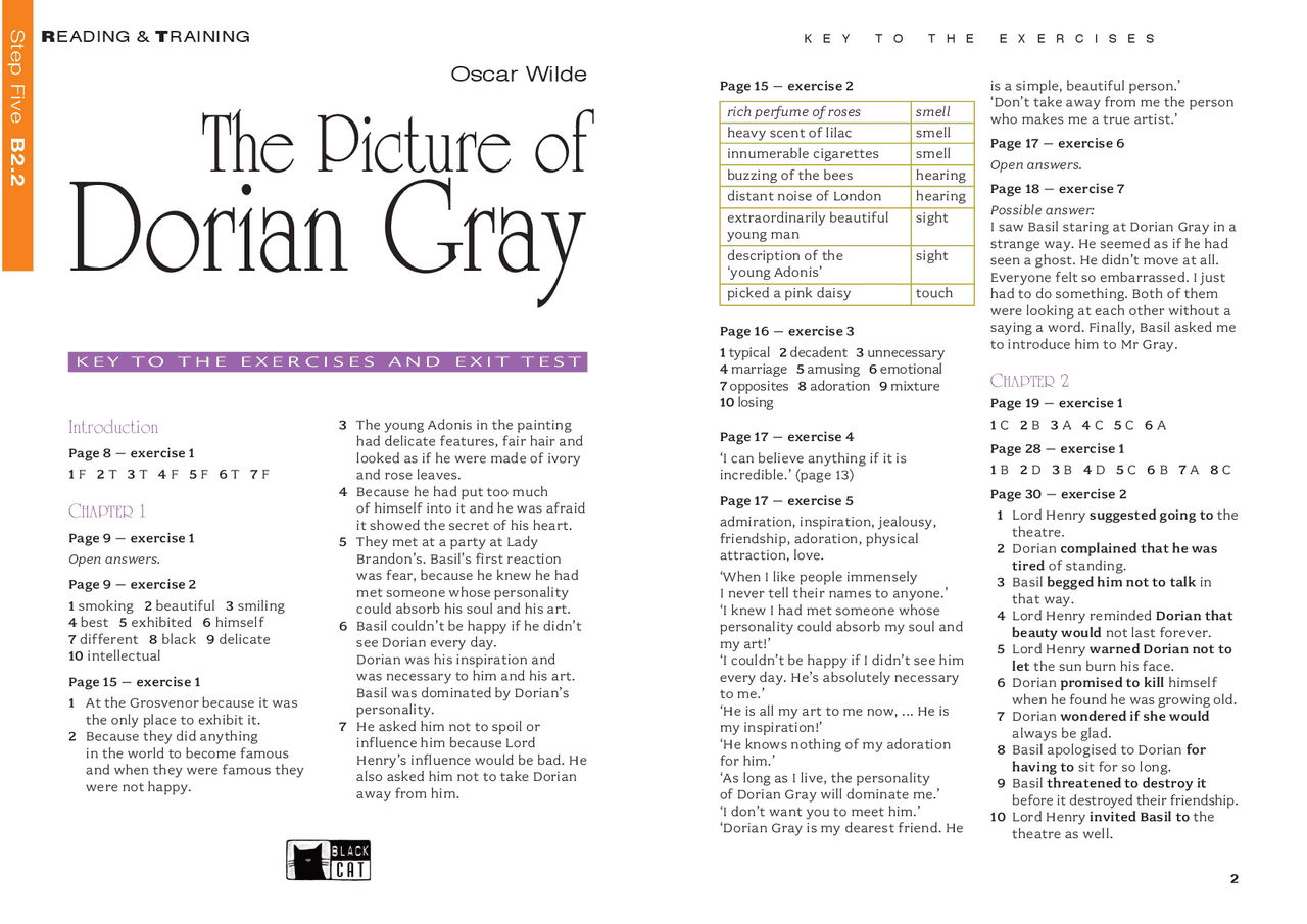 The picture of Dorian gray Docsity