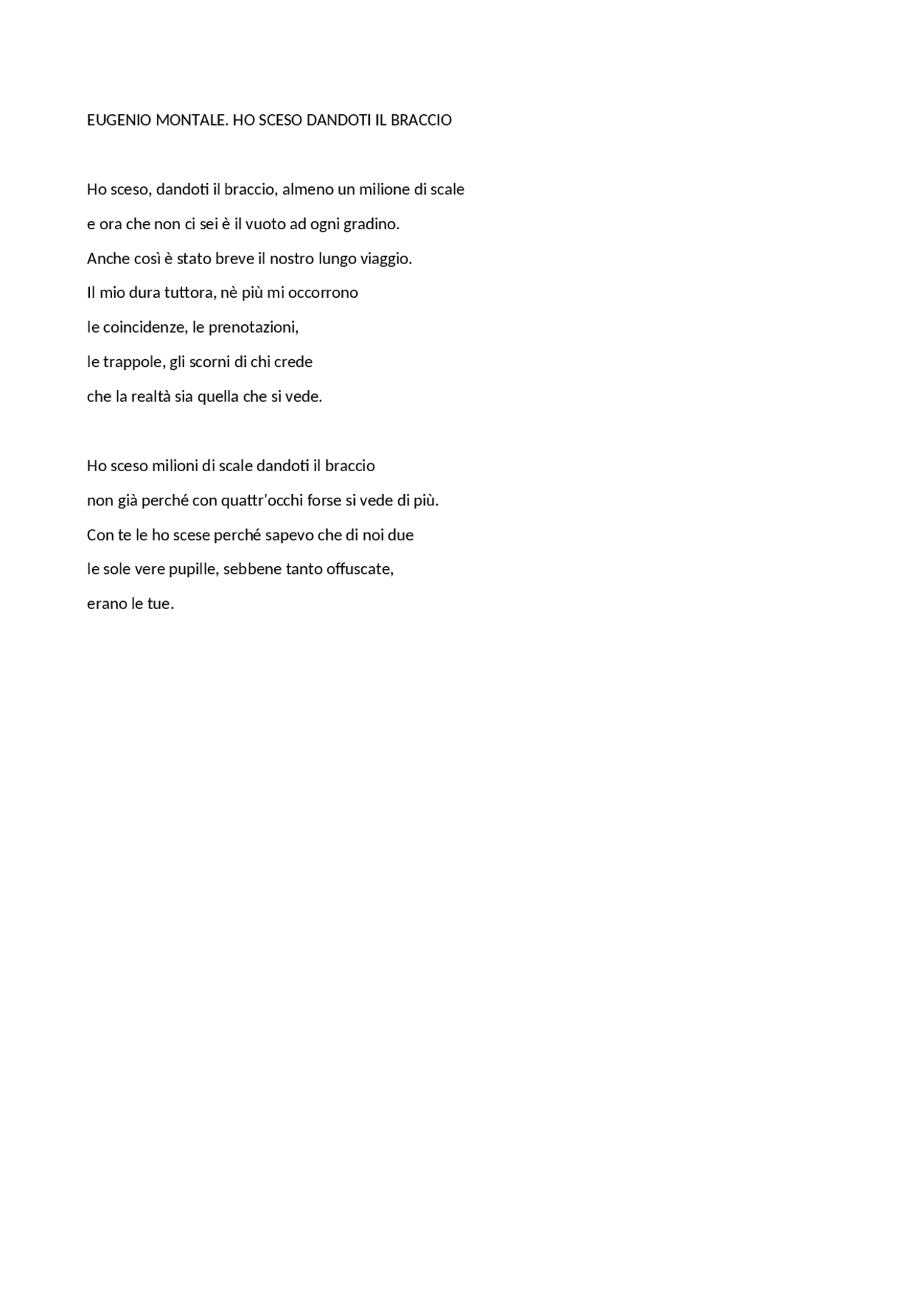 eugenio-montale-ho-sceso-dandoti-il-braccio-docsity