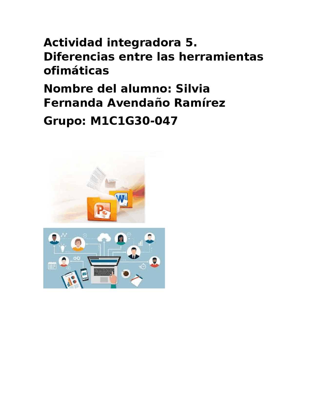 Actividad Integradora 5 Modulo 3 Docsity