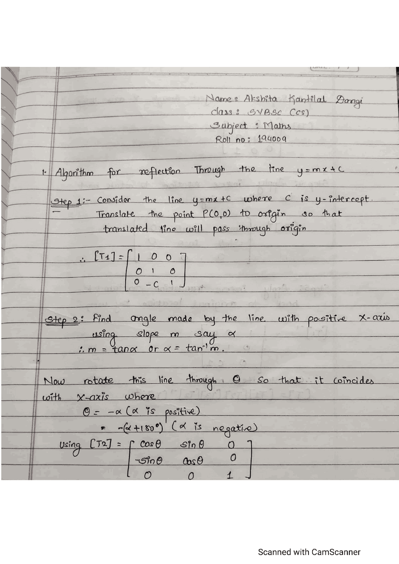 Assignment Science/computer Matriculation Bachelors in Computer Science Assignments - Docsity
