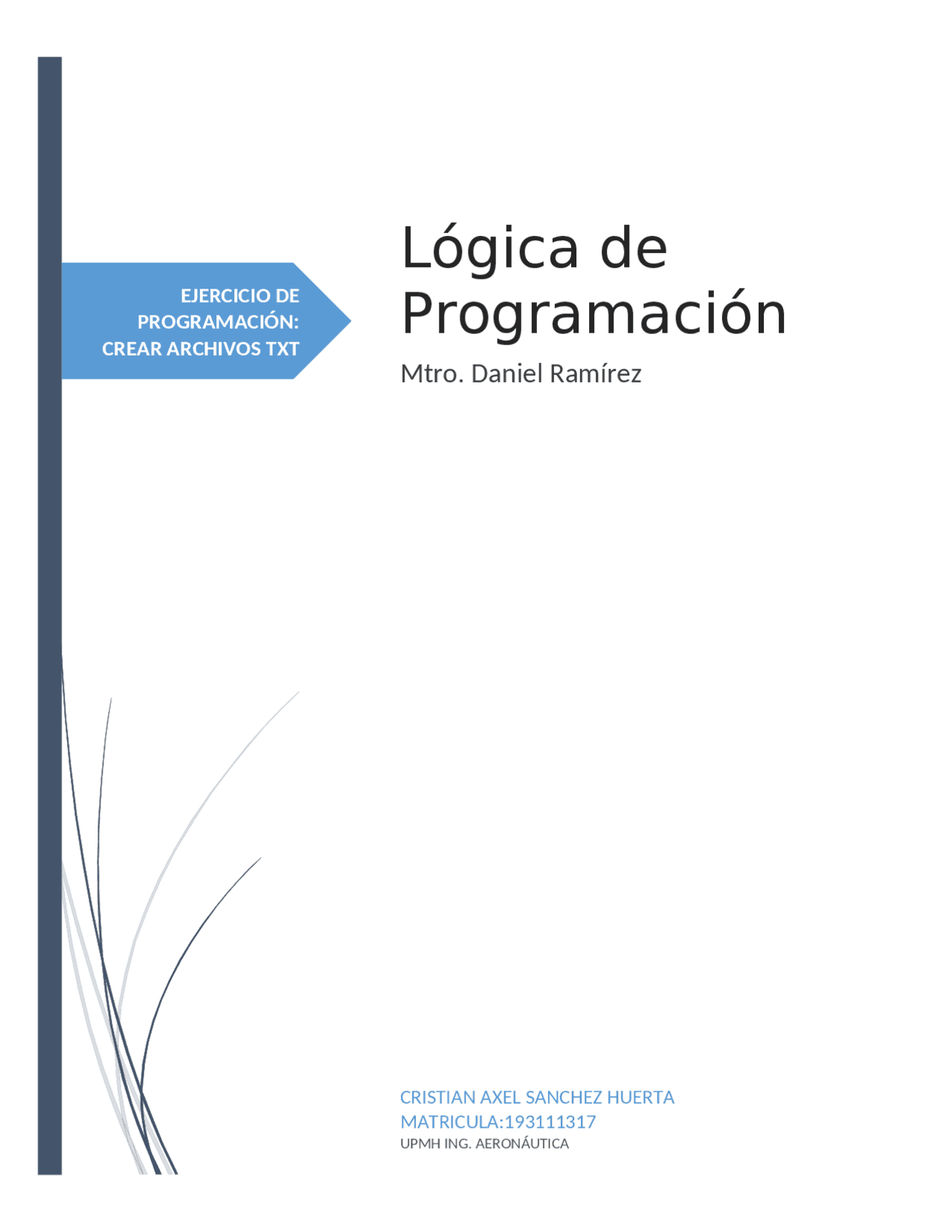 Creting TXT files on C++ - Docsity