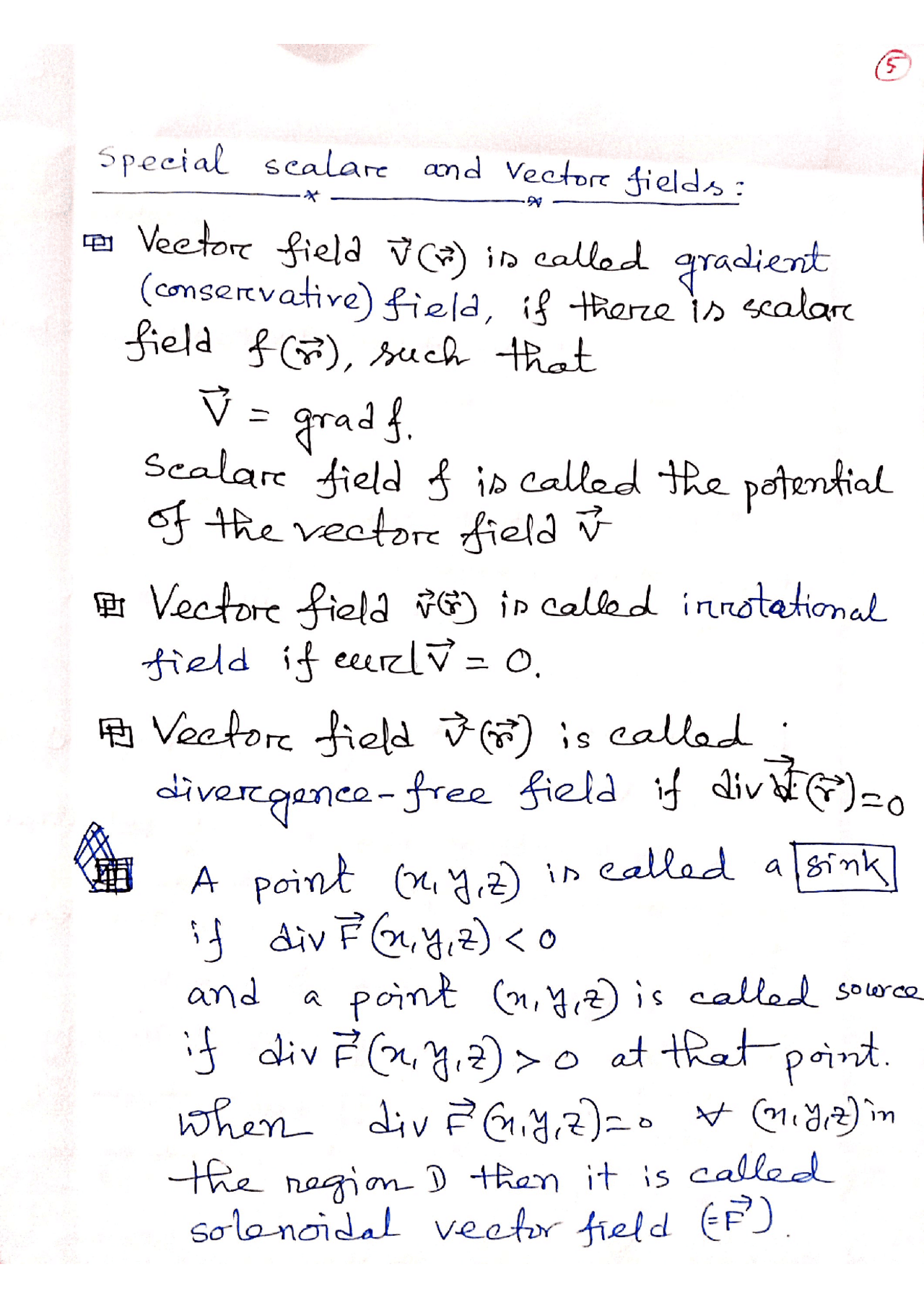 Engineering Mathematics class notes - Docsity