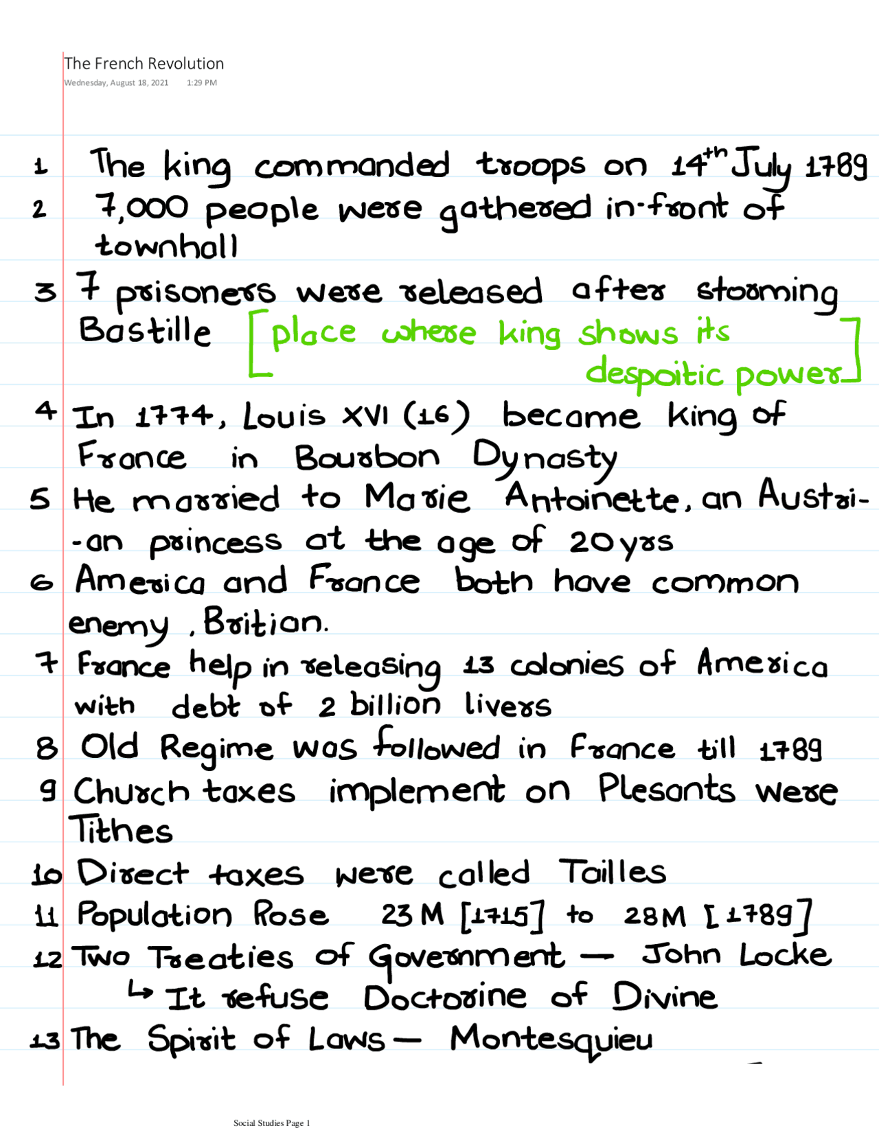 The French Revolution Tearing Up History Bbc Worksheet Answers The French Revolution | Cheat Sheet | Class IX | Social Studies | Cheat