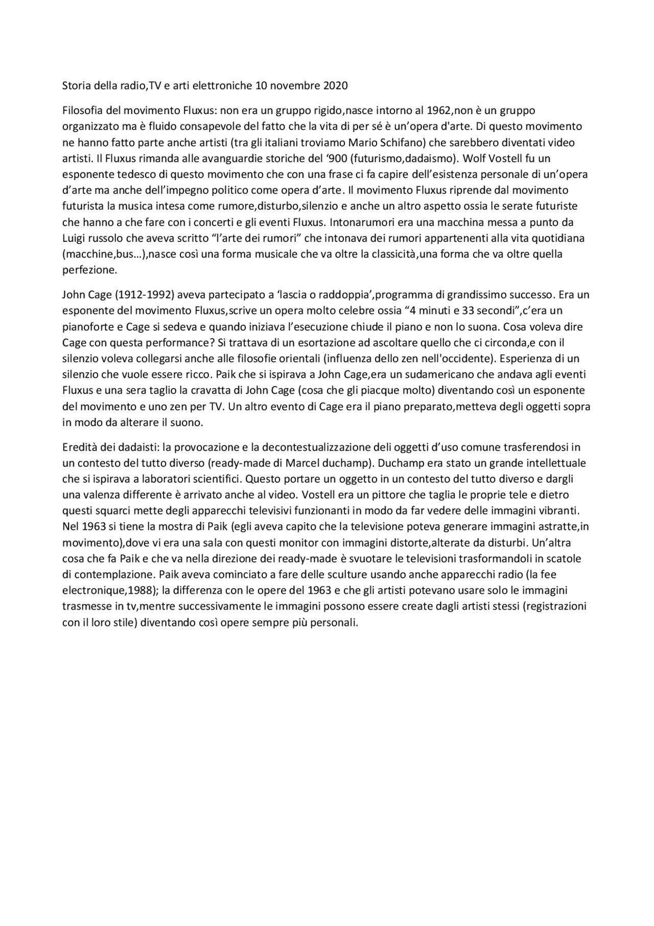 Storia Della Radio E Della Televisione Docsity