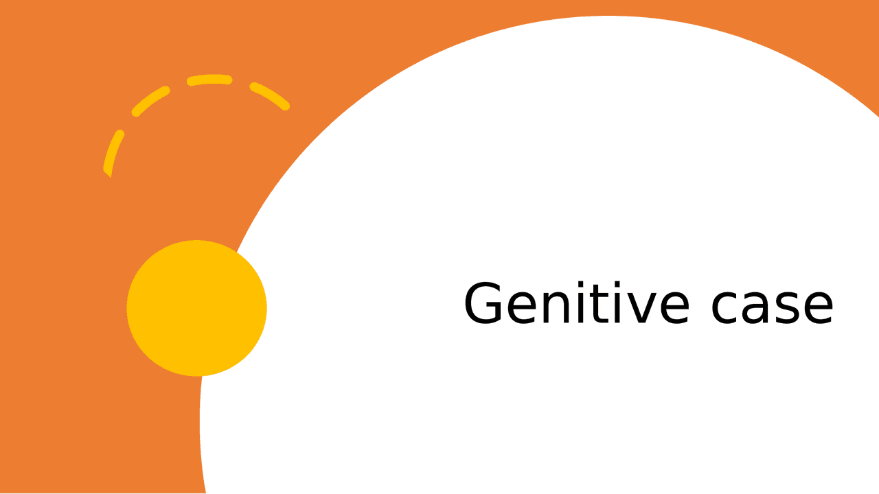 GENITIVE CASE - SLIDE AULA INGLES - Docsity