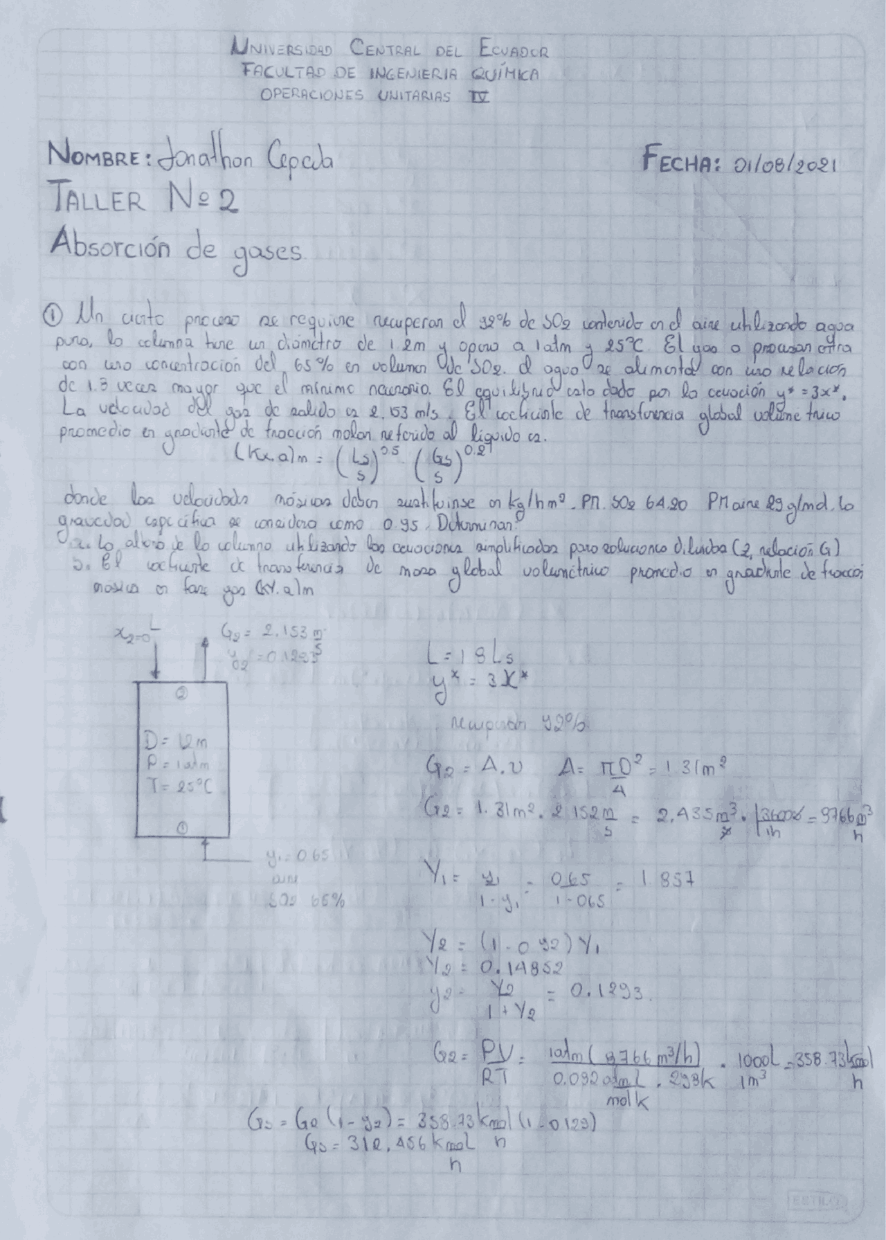 taller con ejercicios | Exercises of Operating Systems | Docsity