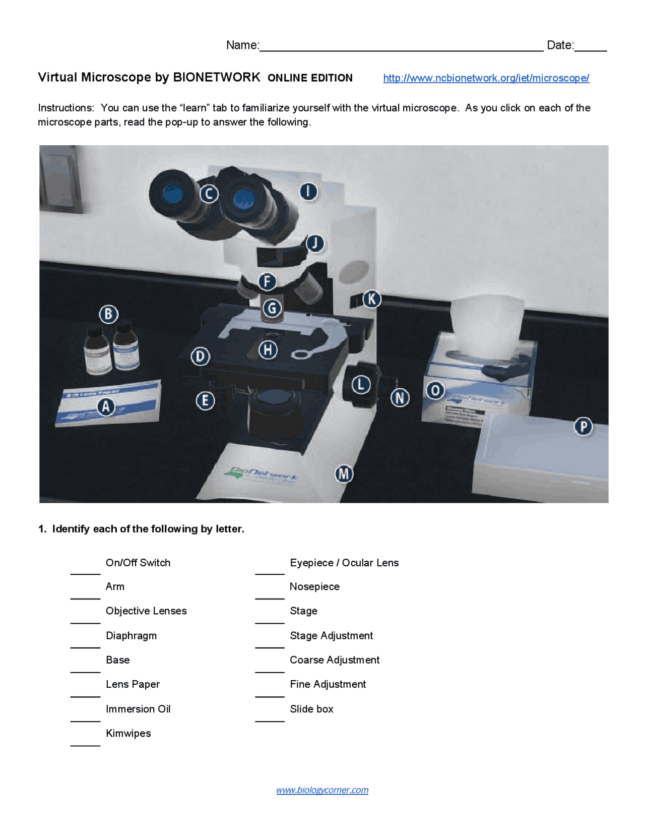 How To Use A Microscope Virtual Lab at Lloyd Sutton blog