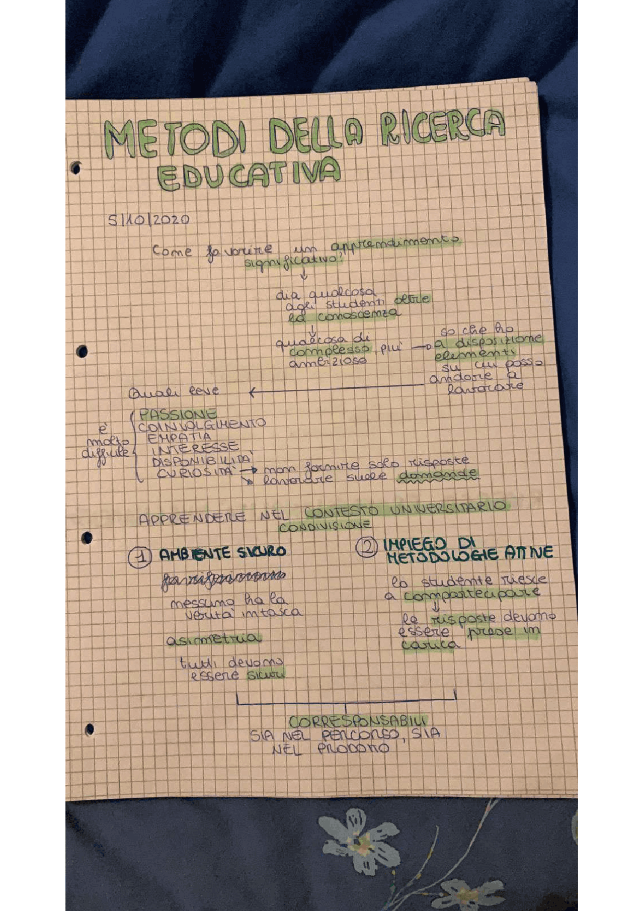 Metodi della ricerca educativa - Docsity