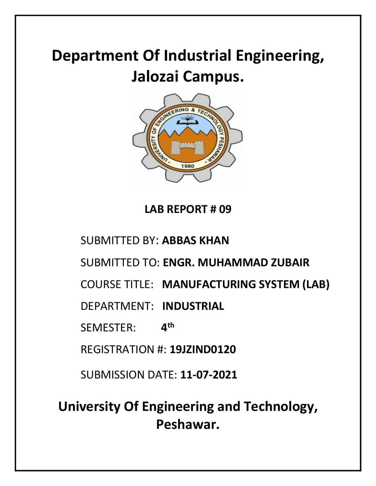 Lab report about cnc machine operating facing operation | Lab Reports ...