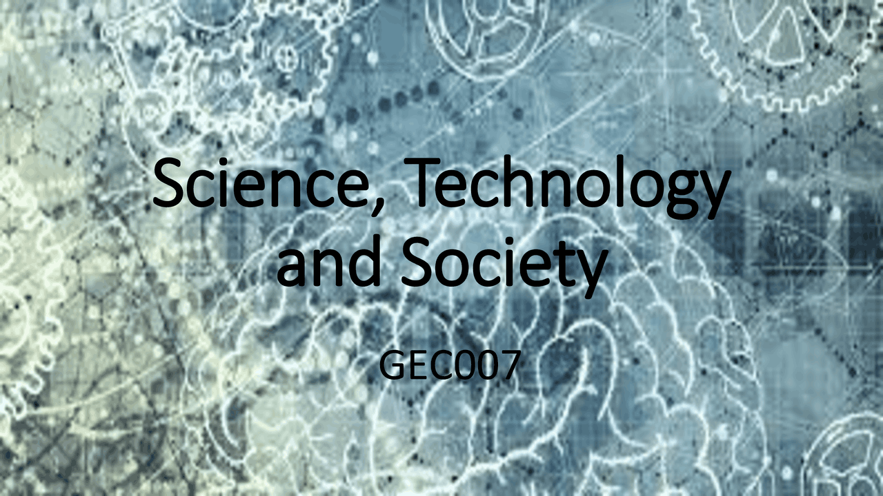 Science, Technology, and Society Module 1-2 slides | Slides Science ...