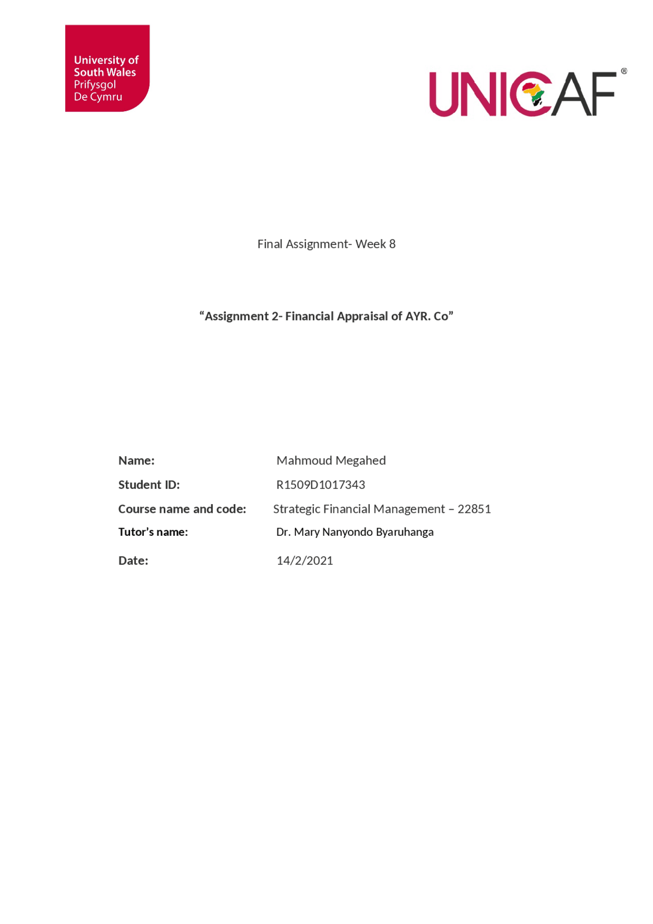 Strategic management mgt603 assignment no 1 07 image
