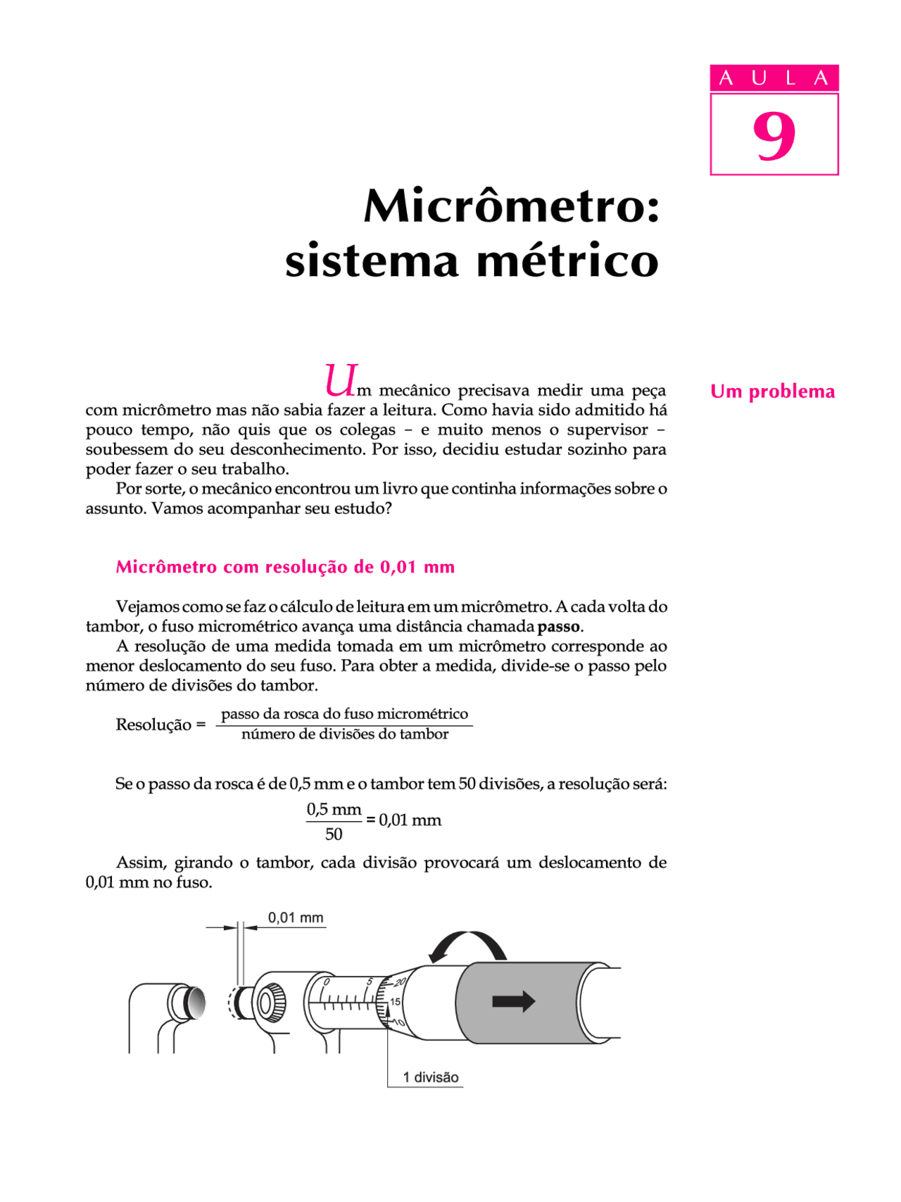 MICROMETRO SISTEMA METRICO TEORIA - Docsity