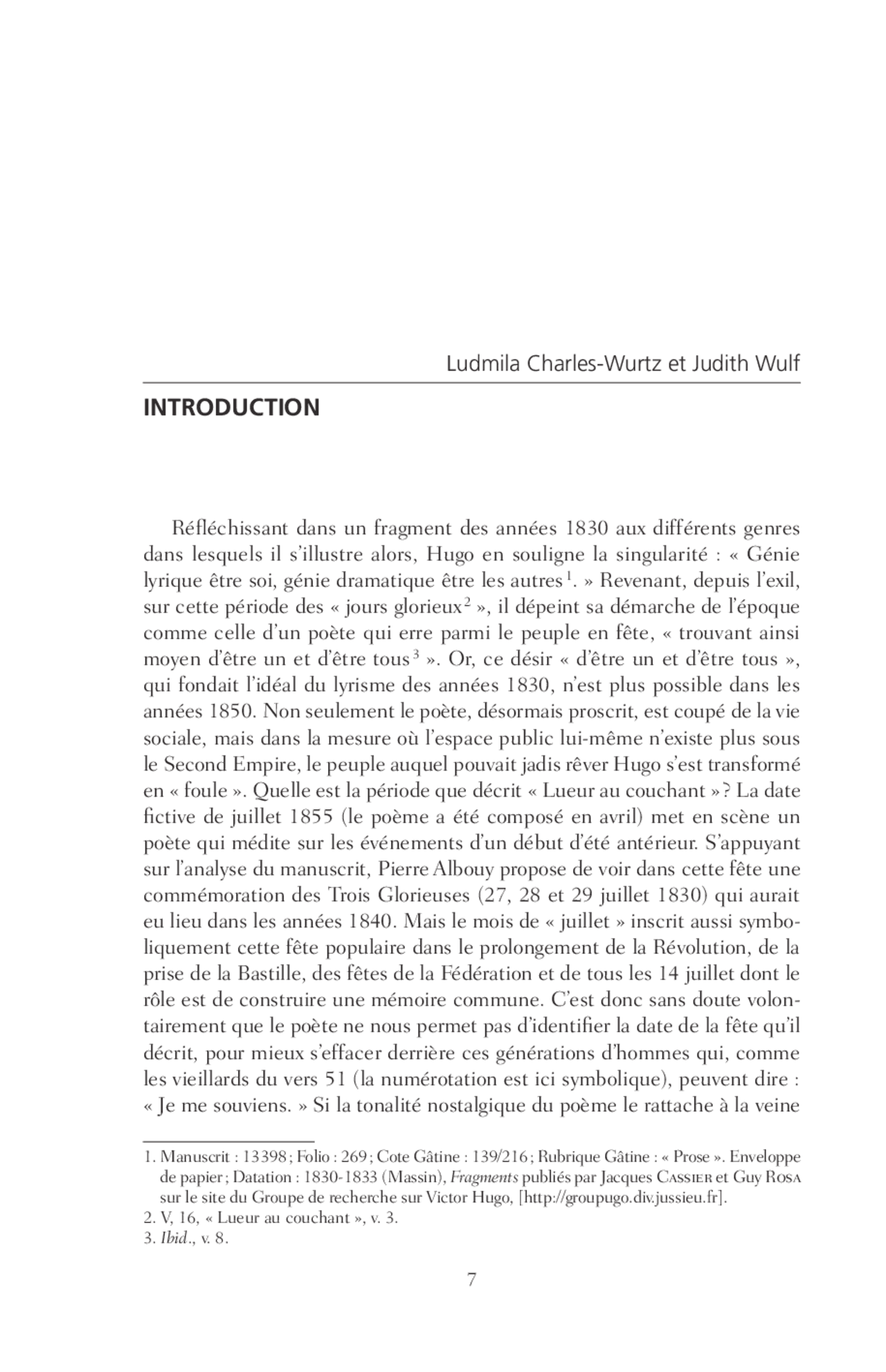 Analyse Linéaire Vieille Chanson Du Jeune Temps Hugo, Les contemplations: analyse | Lectures Littérature | Docsity
