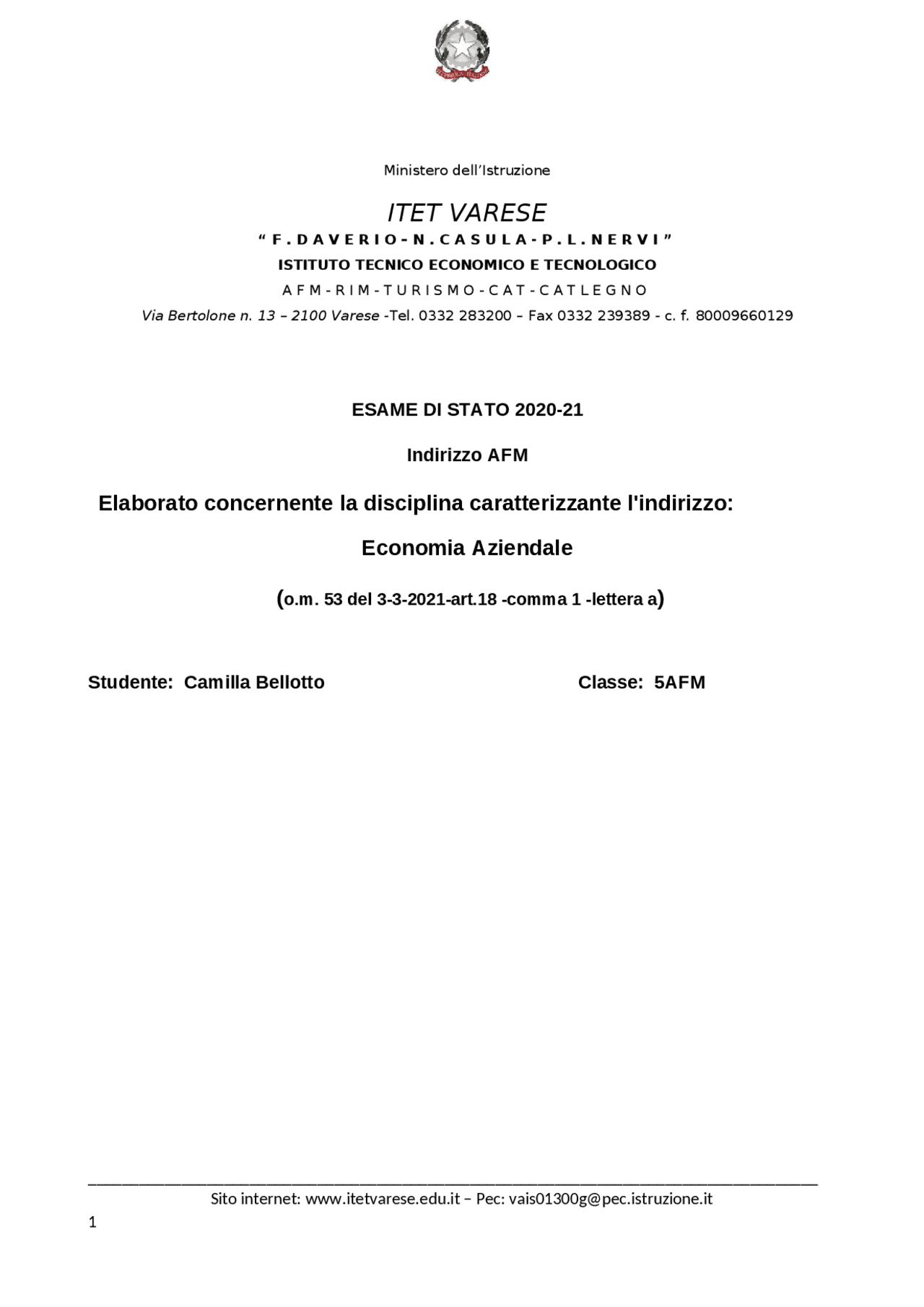 Business plan docsity picture