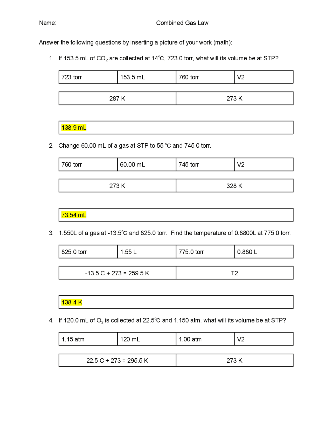 Gas Laws for Gizmo for Chemistry Schemes and Mind Maps Chemistry