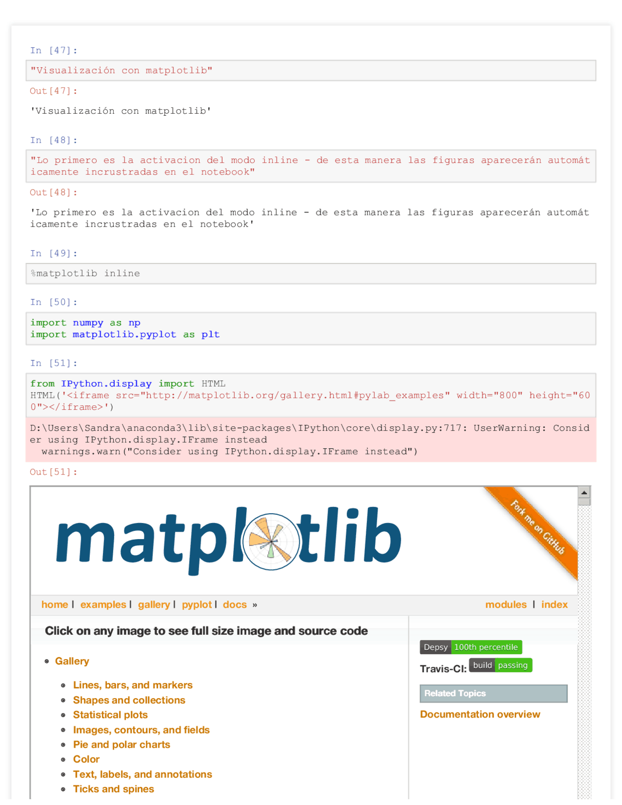 Parte 3 curso de python en estadistica - Docsity