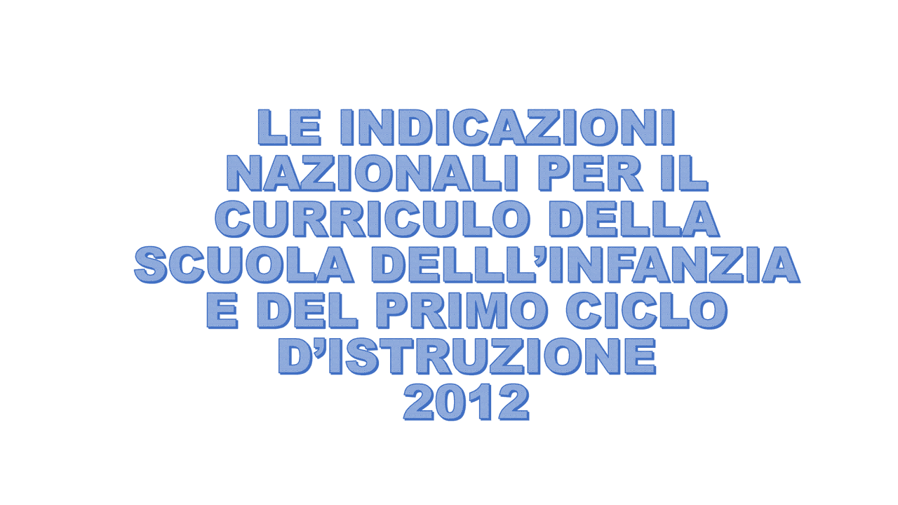 Le indicazioni nazionali Docsity