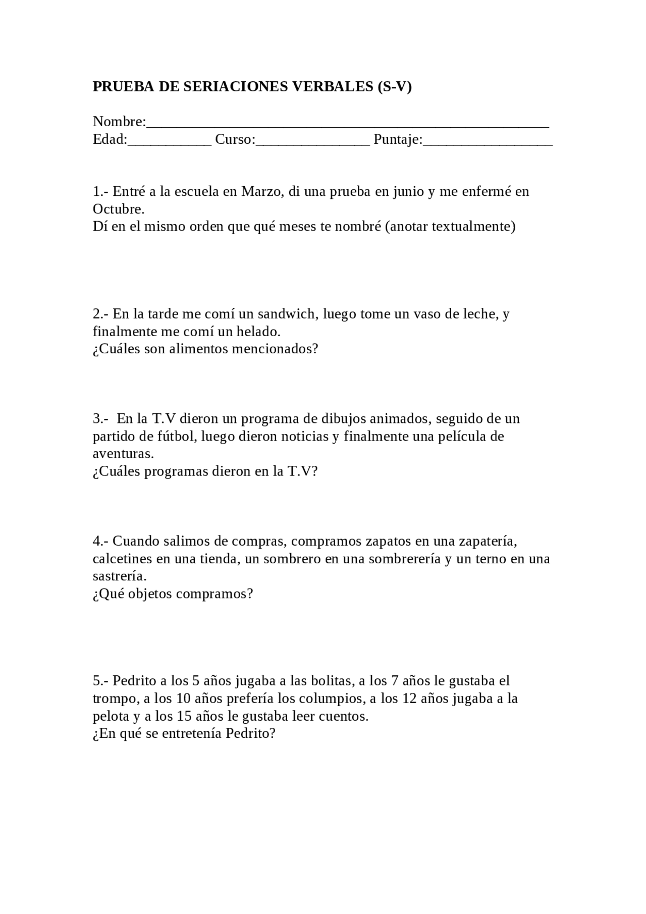 No hay respuestas buenas o malas, correctas o incorrectas - Docsity
