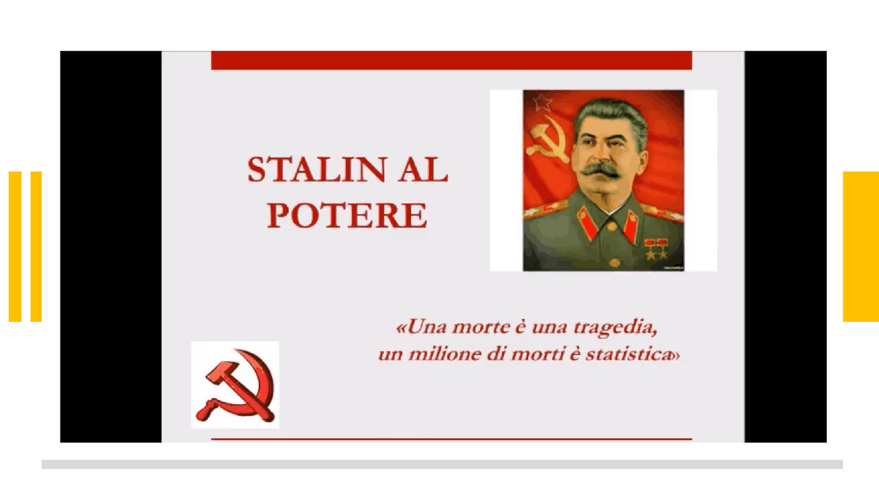 PowerPoint di storia su Stalin - Docsity