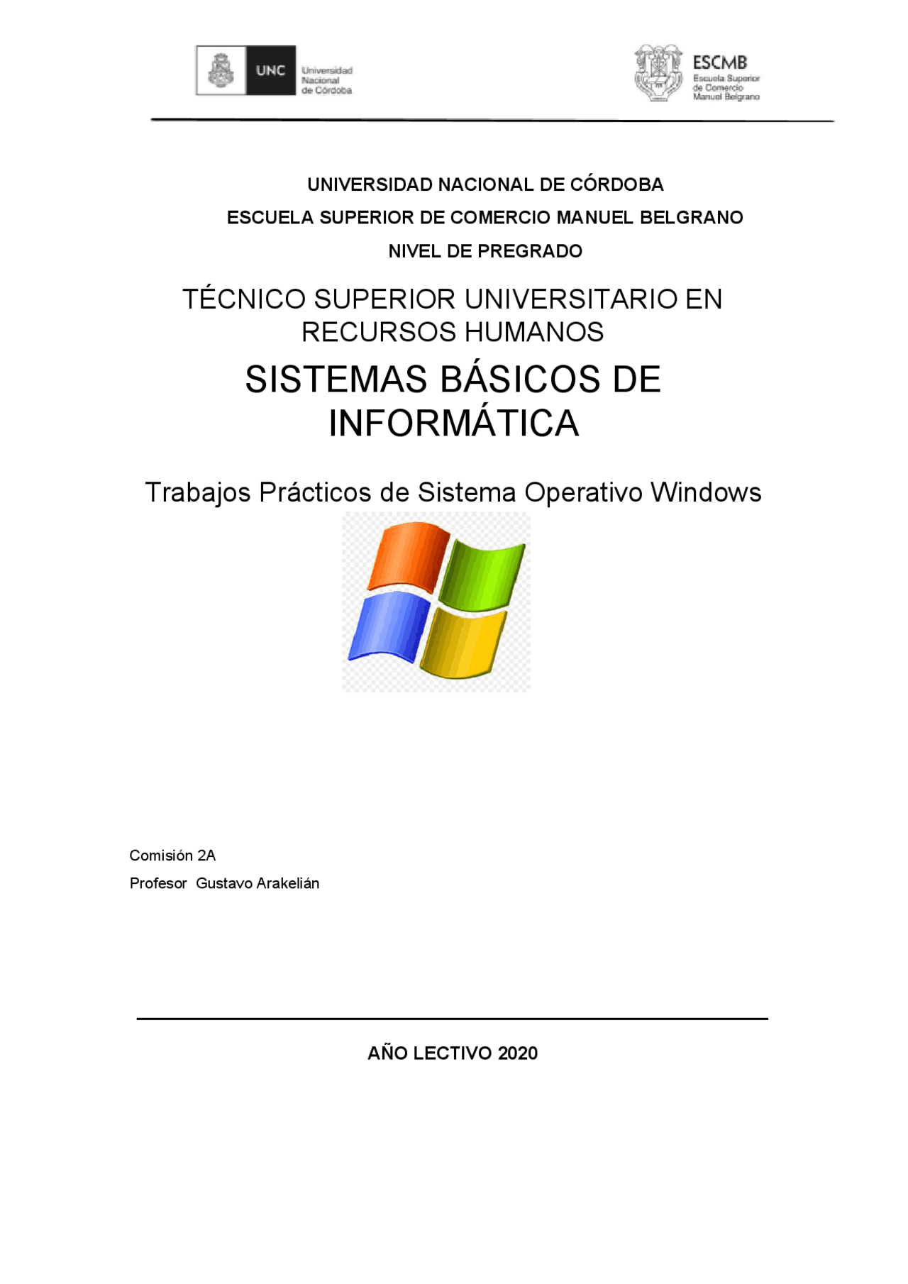 Sistemas Operativos TP - Docsity