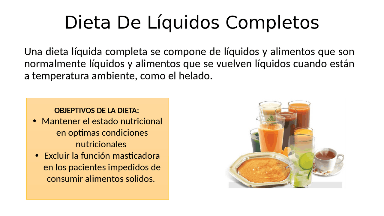 que es una dieta liquida Dieta Líquida 7 Días para Mujeres Mayores de 40