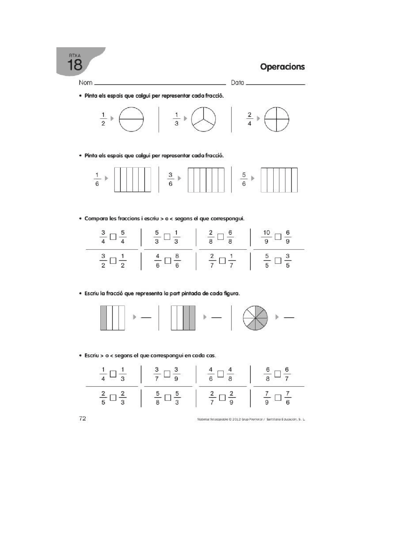MATEMATICAS 4 PRIMARIA SM - Docsity