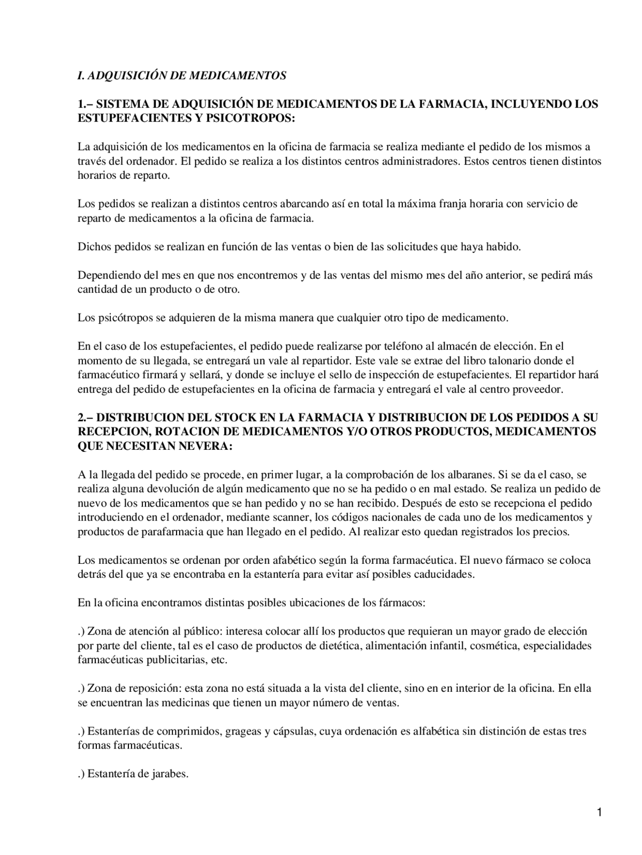 Grado Medio Farmacia Y Parafarmacia Es Difícil Oficina de farmacia . tecnico en farmacia - Docsity