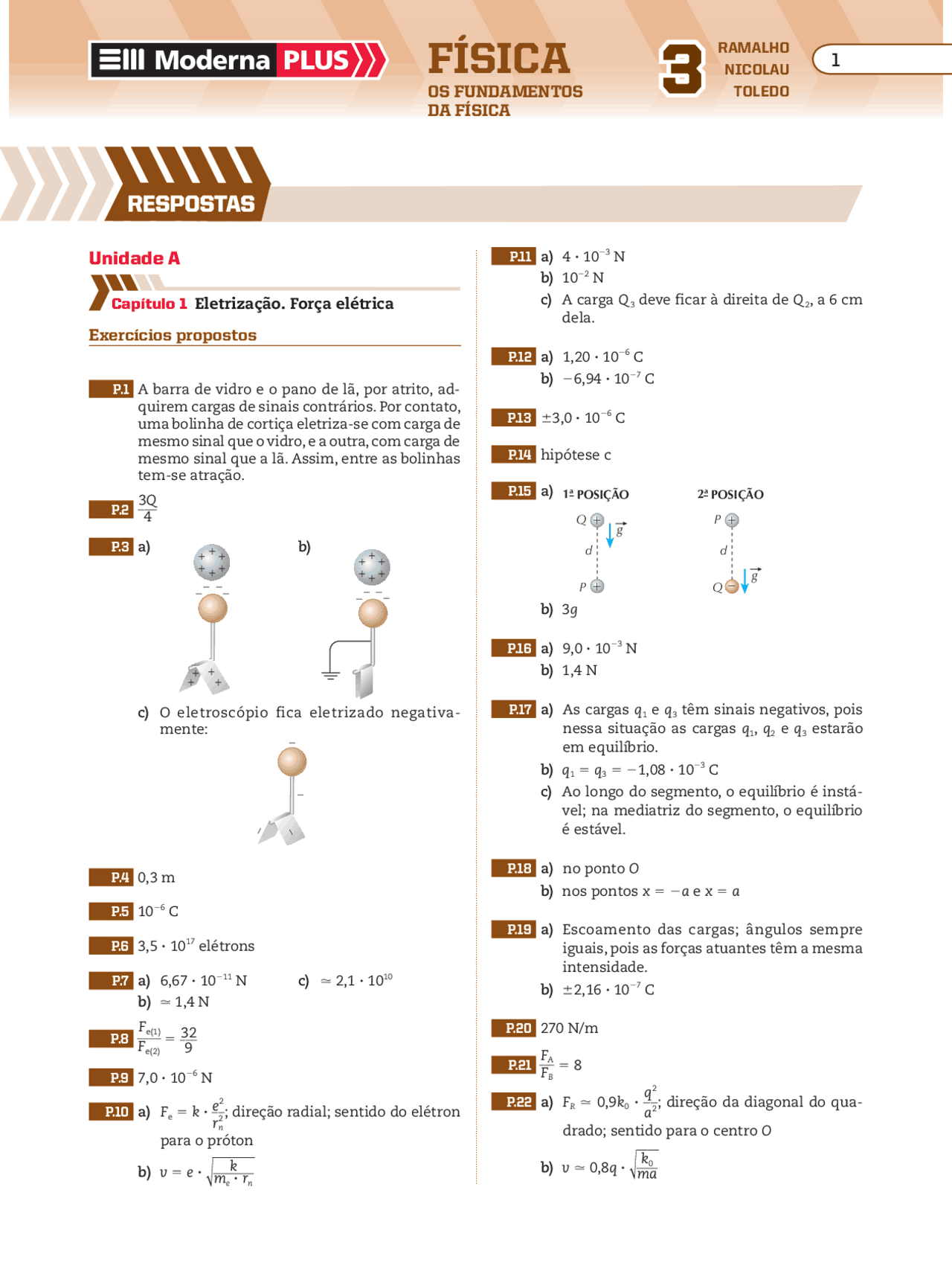 Física respostas unid - Docsity