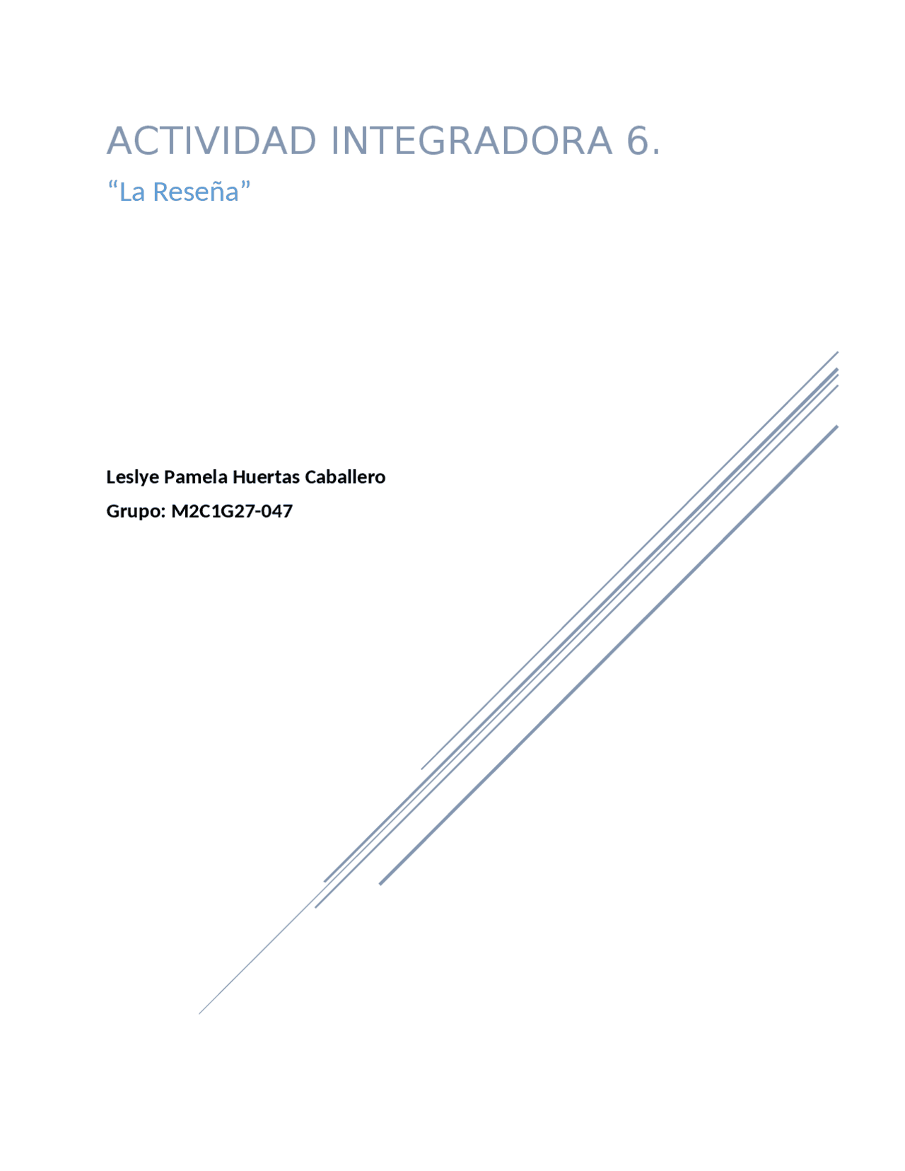 Actividad integradora 6. Modulo 2