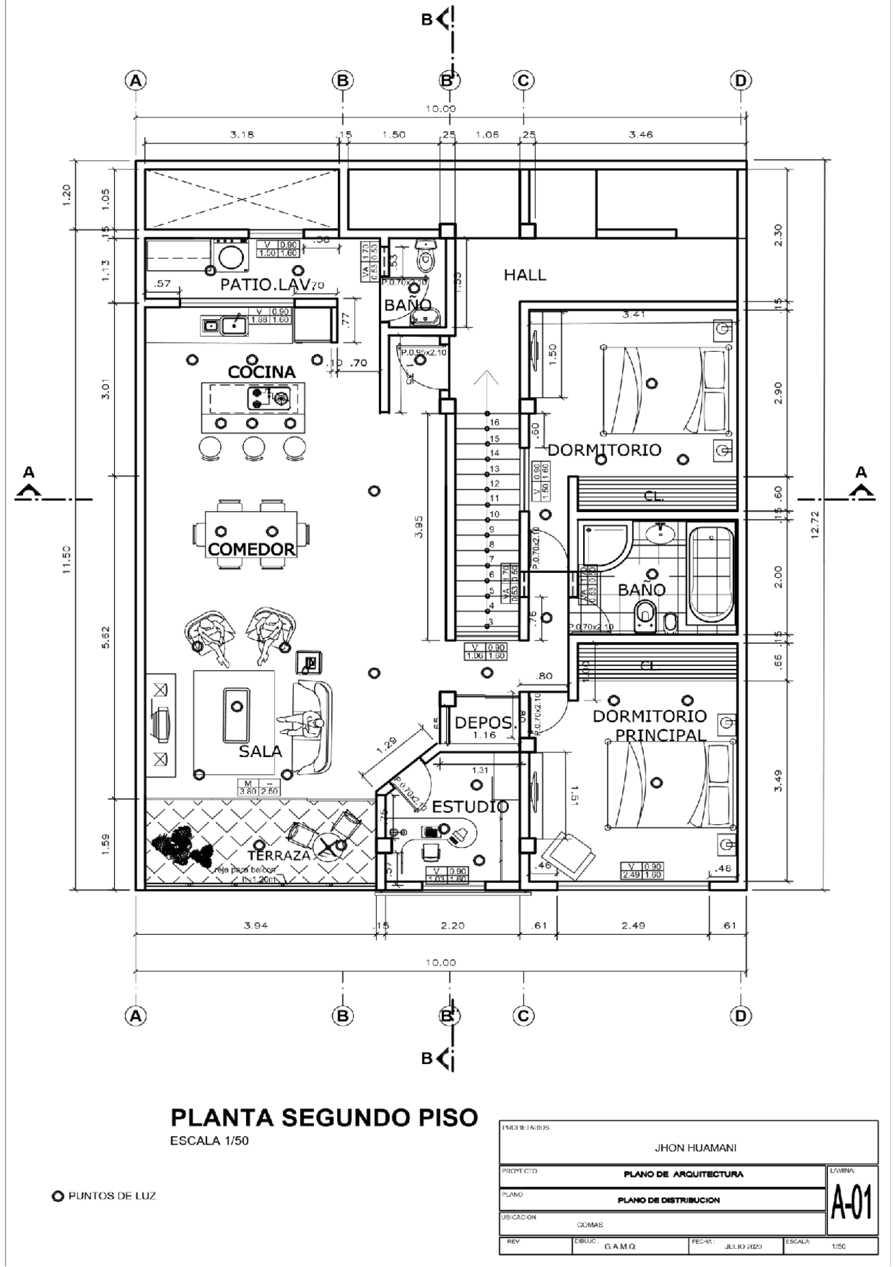 Plano de distribucion - Docsity